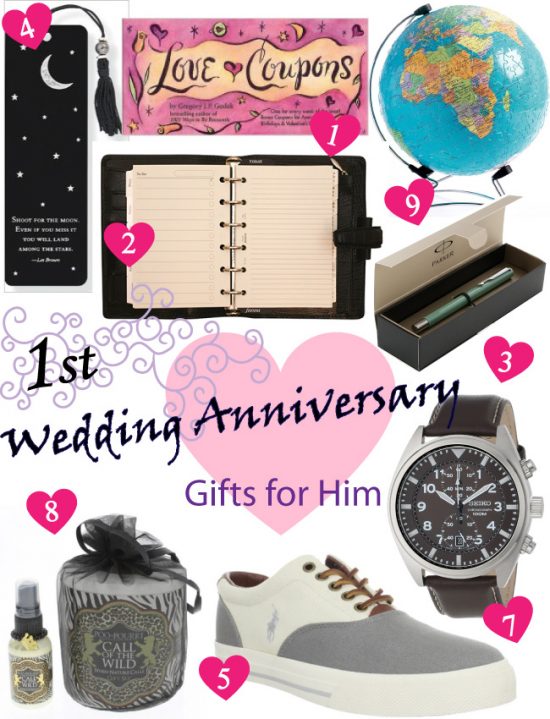 Paper Anniversary Gift Ideas for Him