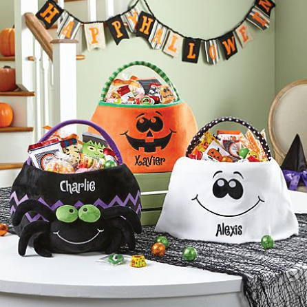 Personal Creations Spooky Treats Halloween Plush Treat Bag