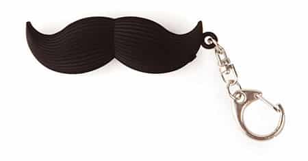 Mustache Keychain