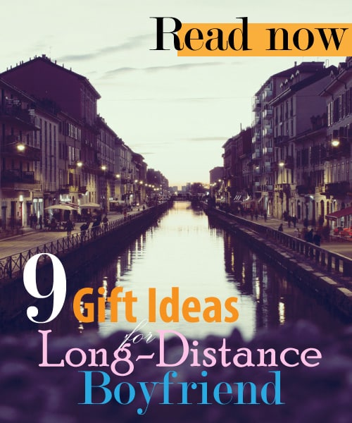 Gift Ideas for Long Distance Boyfriend
