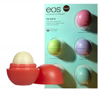 eos Organic Smooth Sphere Lip Balm (5 Pack)