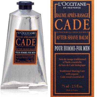 L'Occitane CADE After-Shave Balm for Men - romantic Christmas gift ideas for boyfriend