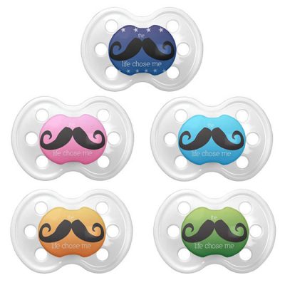Mustache Pacifier for Baby (1st Birthday Gift Ideas For Boys and Girls)