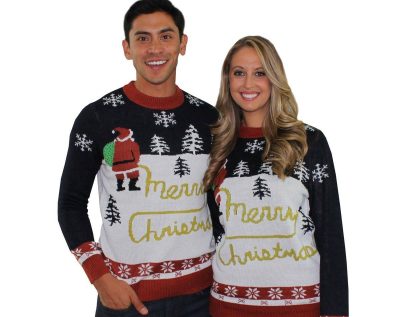 Tipsy Elves Ugly Christmas Sweater - romantic Christmas gift ideas for boyfriend