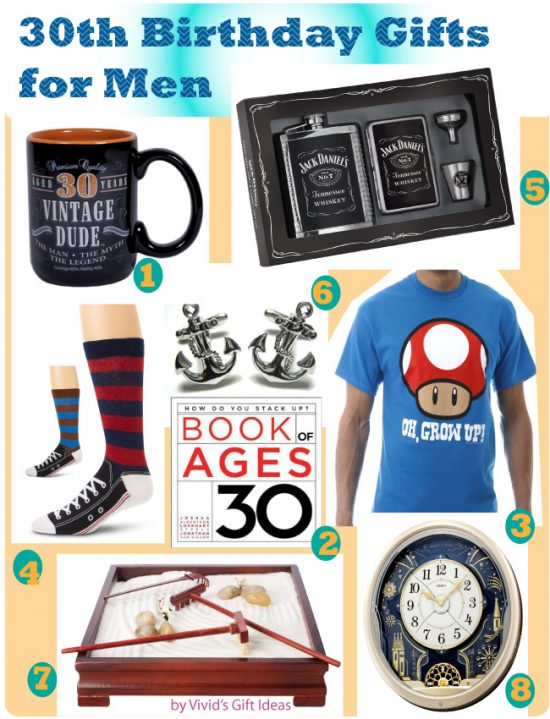 30th Birthday Gifts for Men | Birthday Gifts for Him