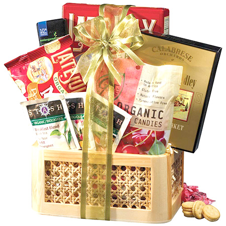Broadway Basketeers Organic and Natural Healthy Gift Basket