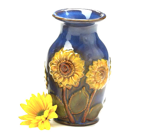 Burton & Burton Sunflower Vase