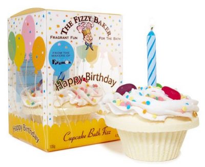 Fizzy Baker Birthday Bath Cupcake