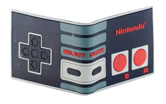 Nintendo NES Classic Controller Bifold Wallet (front and back)