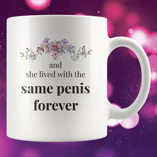 Same Penis Forever Funny Wedding Mug