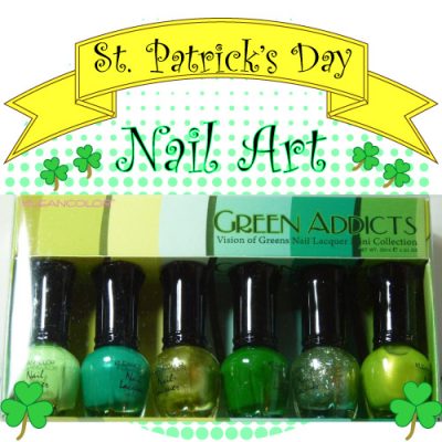 St Patricks Day nails