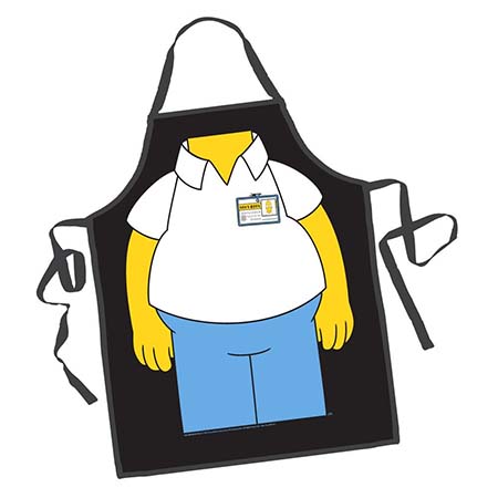 The Simpsons Character Apron - Gifts for Boyfriend Just Because