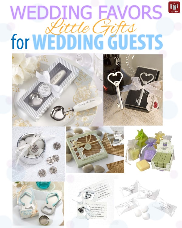 Wedding Favors: Gifts for Wedding Guests