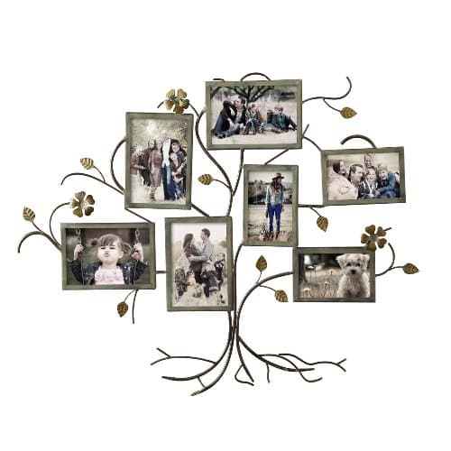 Bronze Iron Family Tree Picture Frame