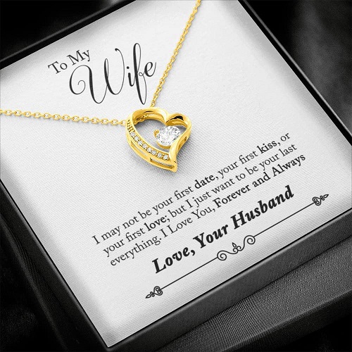 Heart Necklace for Wife