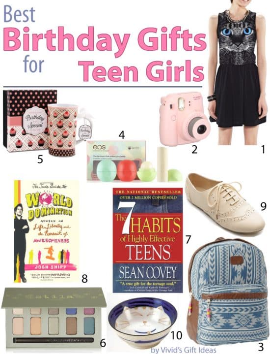 Birthday Gift Ideas for Teen Girls