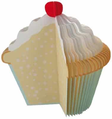 Kikkerland Cupcake Memo Pad