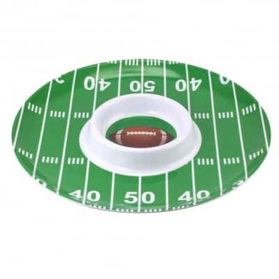 Football Chip and Dip Tray