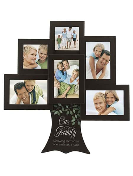Our Family Tree - Growing memories one smile Great Woods Frame - Best Anniversary Gifts for Parents