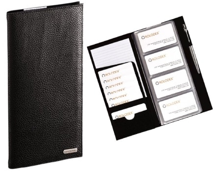 Rolodex Low Profile Business Card Book