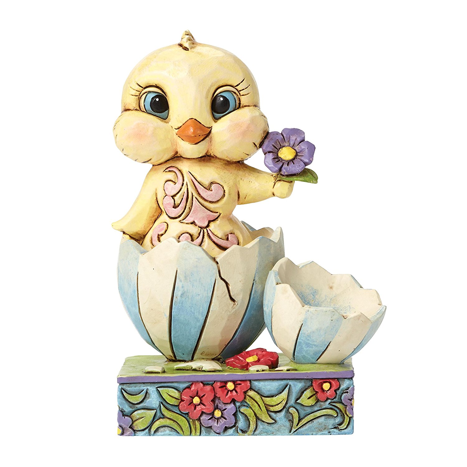 Easter Chick Spring Figurine