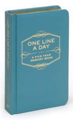 One Line a Day: A Five-Year Memory Book Diary
