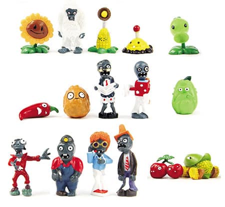 Plants vs Zombies Collectible Toys (16 Figurines)