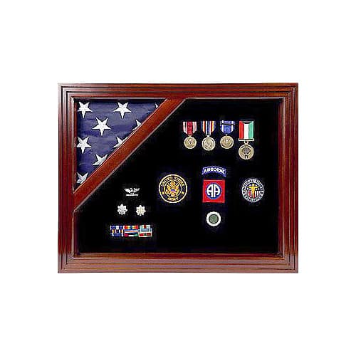 Military Award Shadow Box Display Case