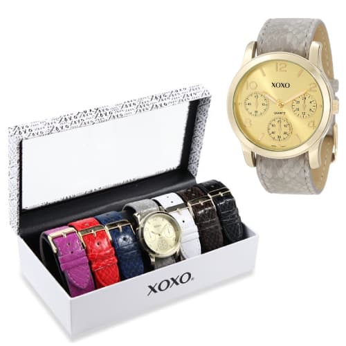 XOXO Seven Color Watch Set
