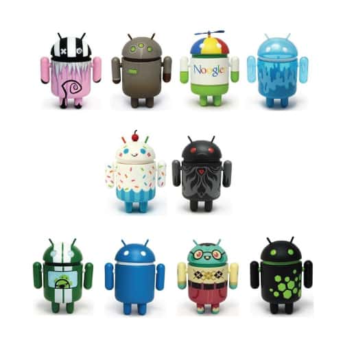 Google Android Mini Figures Collection
