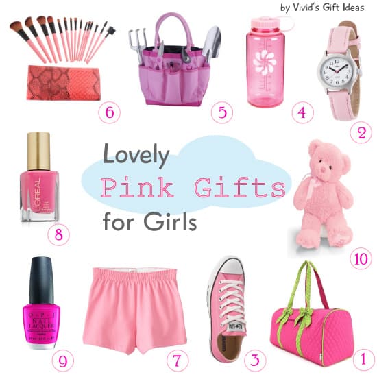 Pink Gifts for Girls