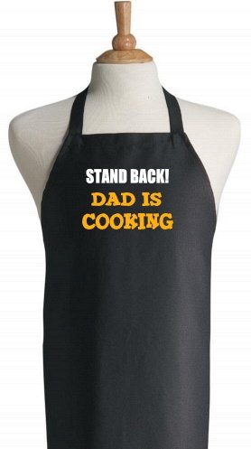Stand Back! Dad Is Cooking Funny Aprons For Men