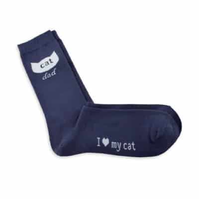 Cat Meow Cotton Crew Socks