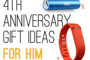 4th Wedding Anniversary Gift Ideas