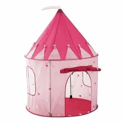 Girl's Pink Princess Castle Play Tent by Pockos 