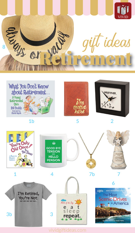 Retirement Gifts For Women and Men