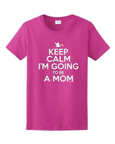Keep Calm I'm Going to Be a Mom T-Shirt