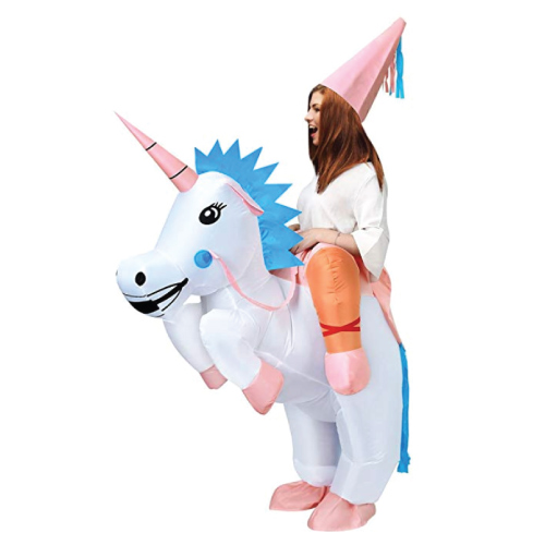 Unicorn Rider Inflatable Costume