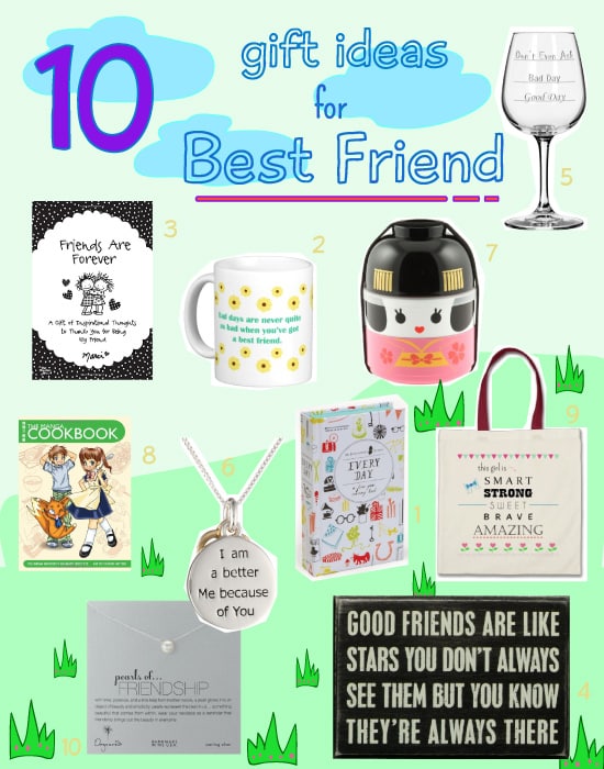 10 Gift Ideas for Best Friend