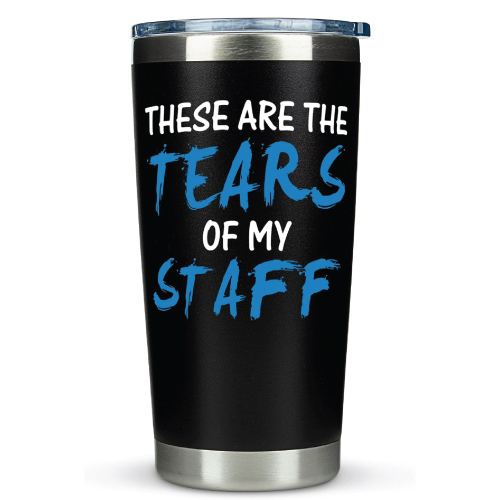 Tears of My Staff Travel Coffee Mug