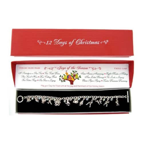 12 Days of Christmas Charm Bracelet