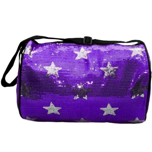 Purple Stars Dance Duffle Bag