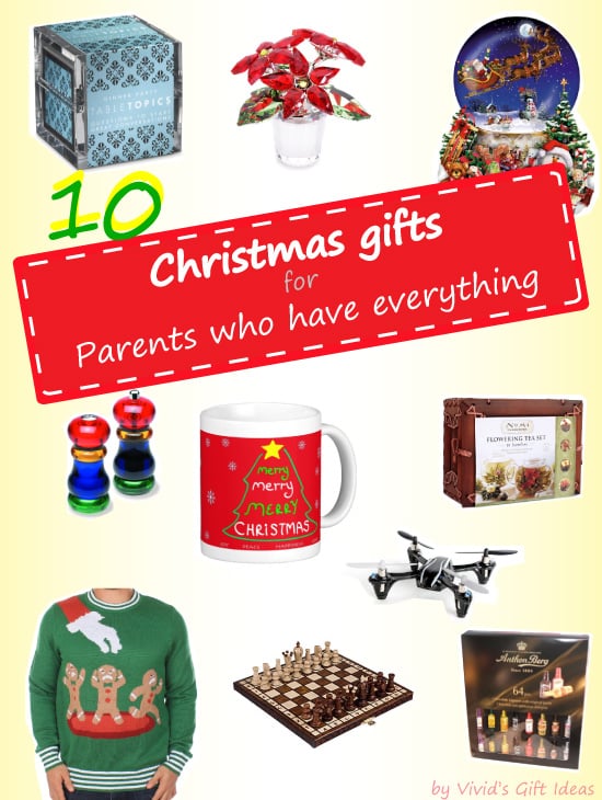 Christmas Gifts for Parents who Have Everything