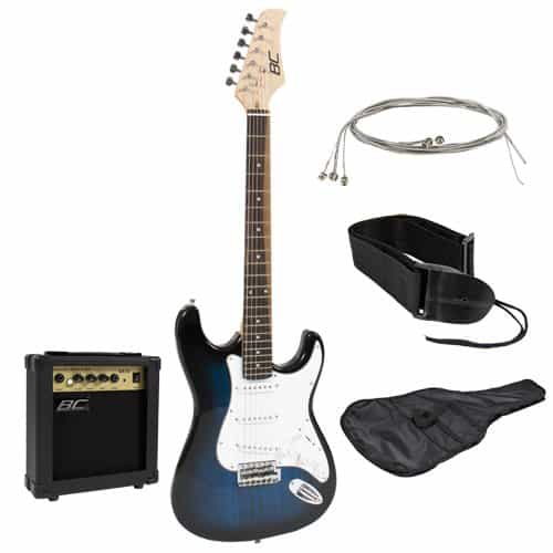 Full Size Electric Guitar with Amp Beginner Starter Package