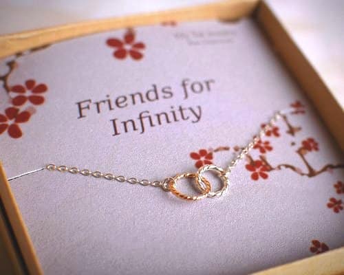Friends Infinity Necklace
