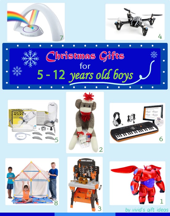 Christmas Gifts for 5-12 Years Old Boys