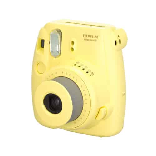 Yellow Instax Mini 8 Instant Camera