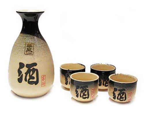 Calligraphy Sake Set