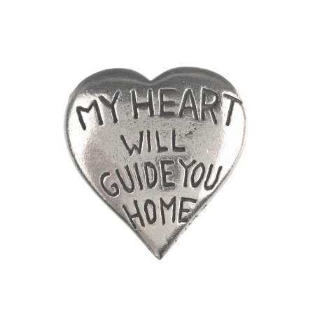 My heart will guide you home Pocket Compass