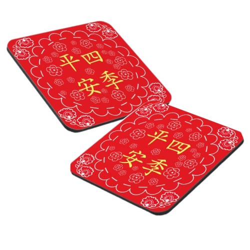 Four Seasons Chinese Style Coasters Set